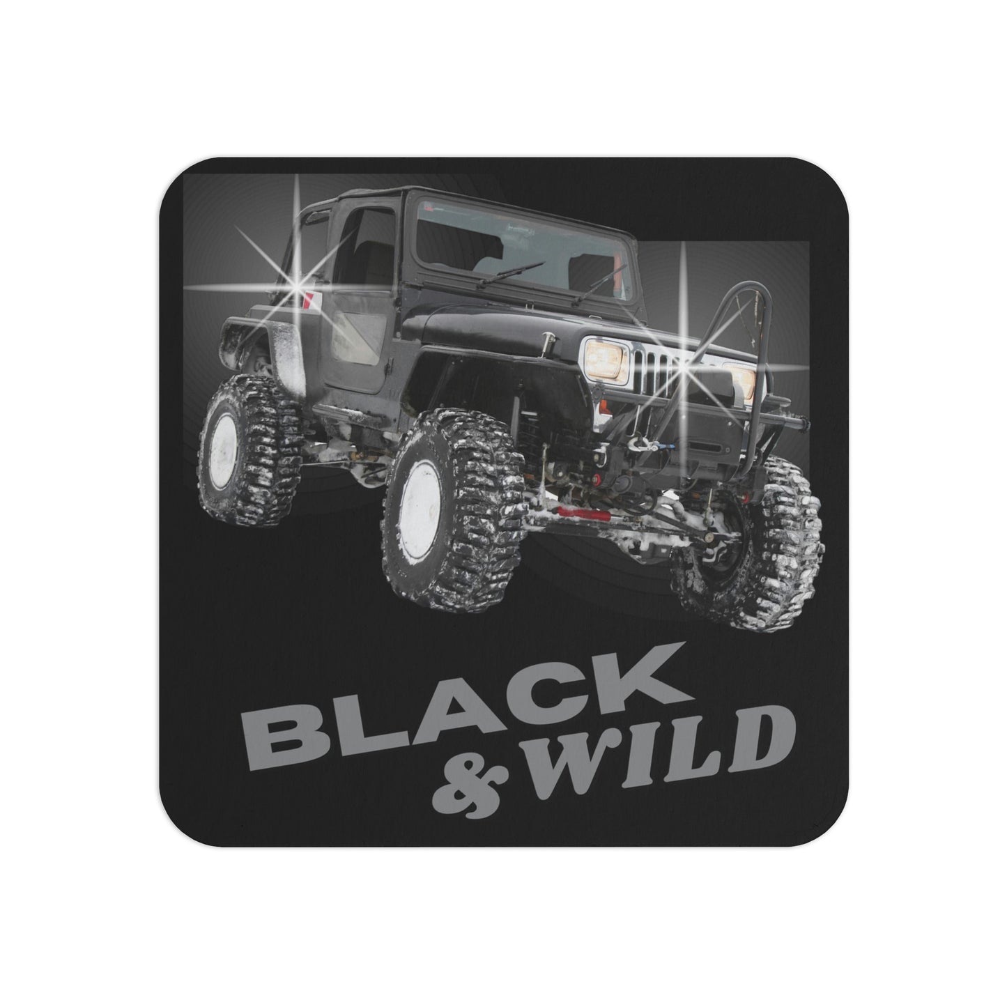 Black & Wild Coasters (50, 100 pcs)