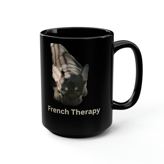 French Therapy Mug, 15oz