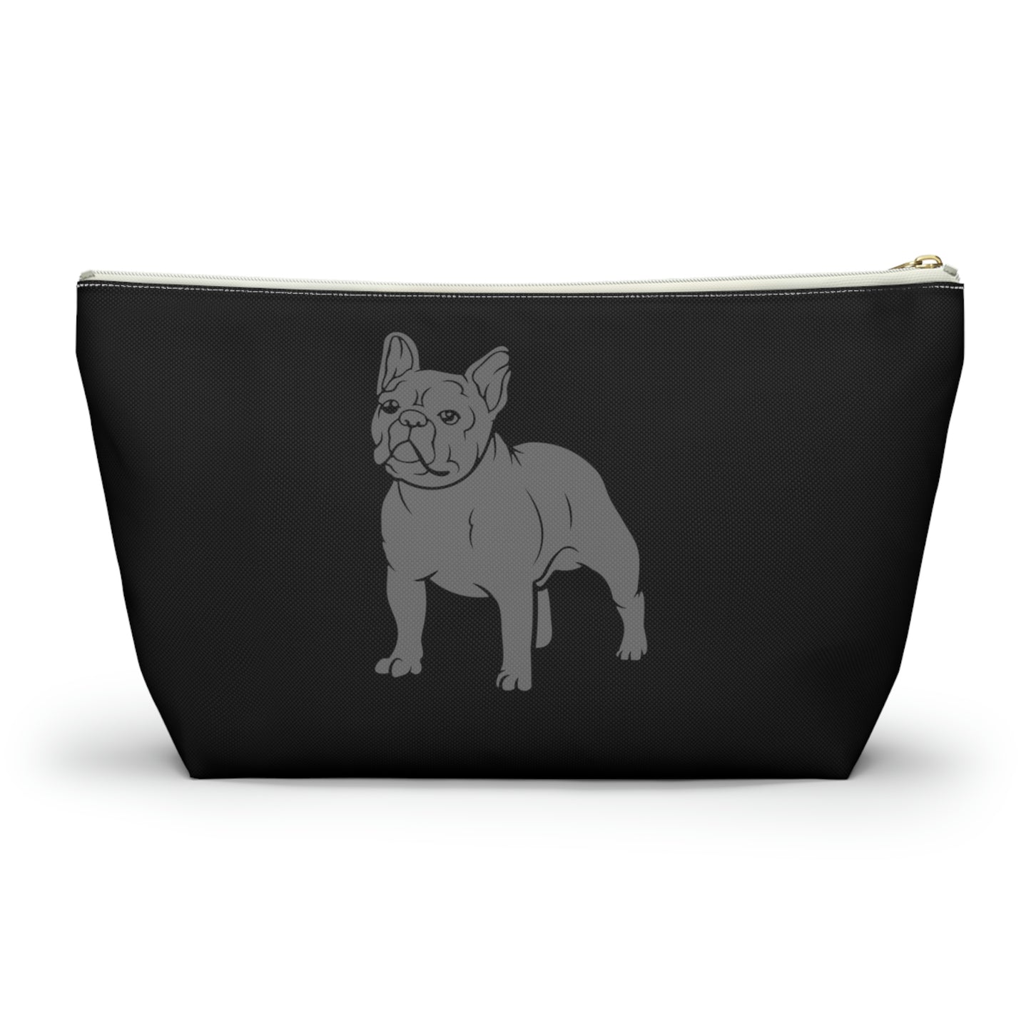 Frenchie Black Accessory Pouch With T-bottom | BKLA | shoes & accessories | backpack, hat, phone cover, tote bags, clutch bags