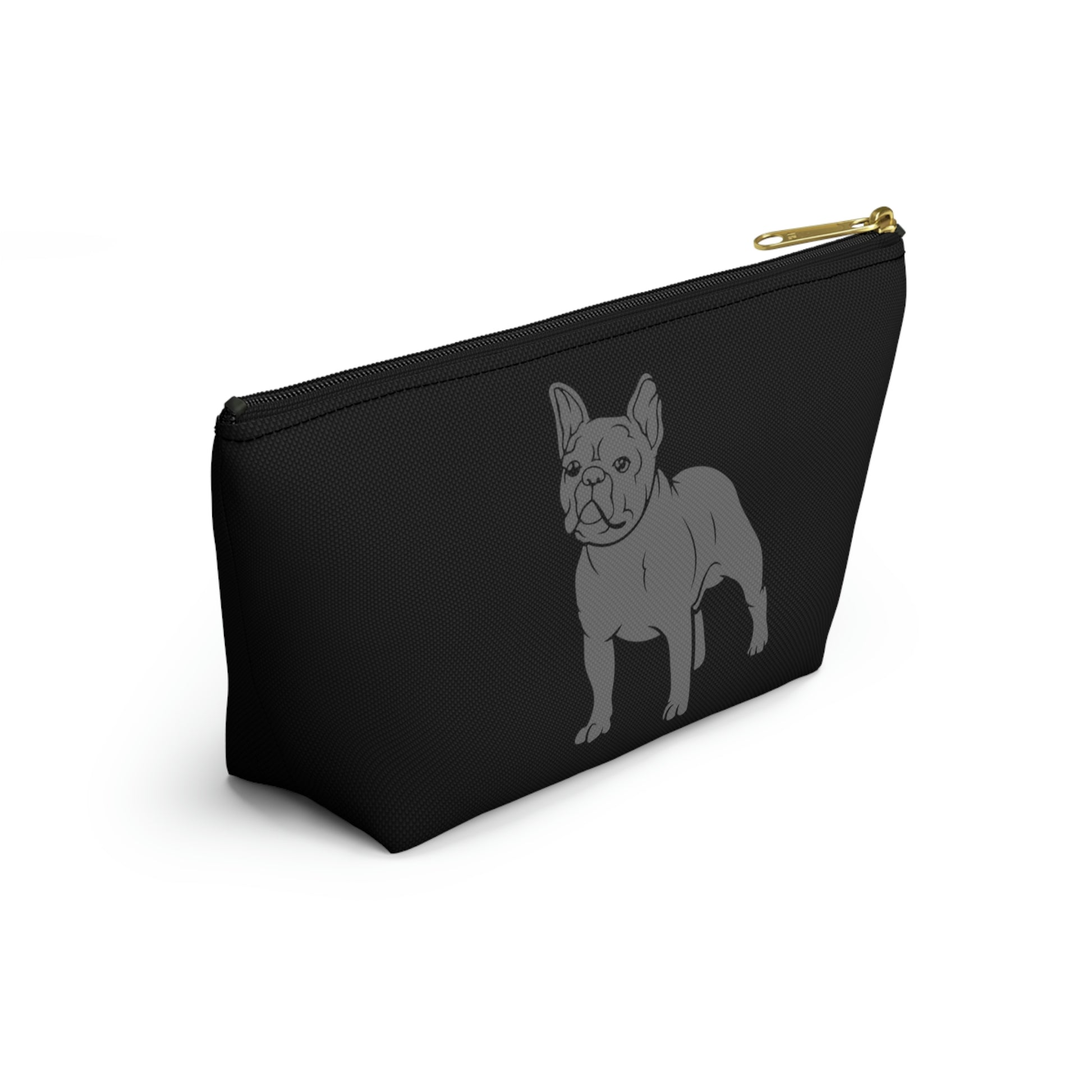 Frenchie Black Accessory Pouch With T-bottom | BKLA | shoes & accessories | backpack, hat, phone cover, tote bags, clutch bags