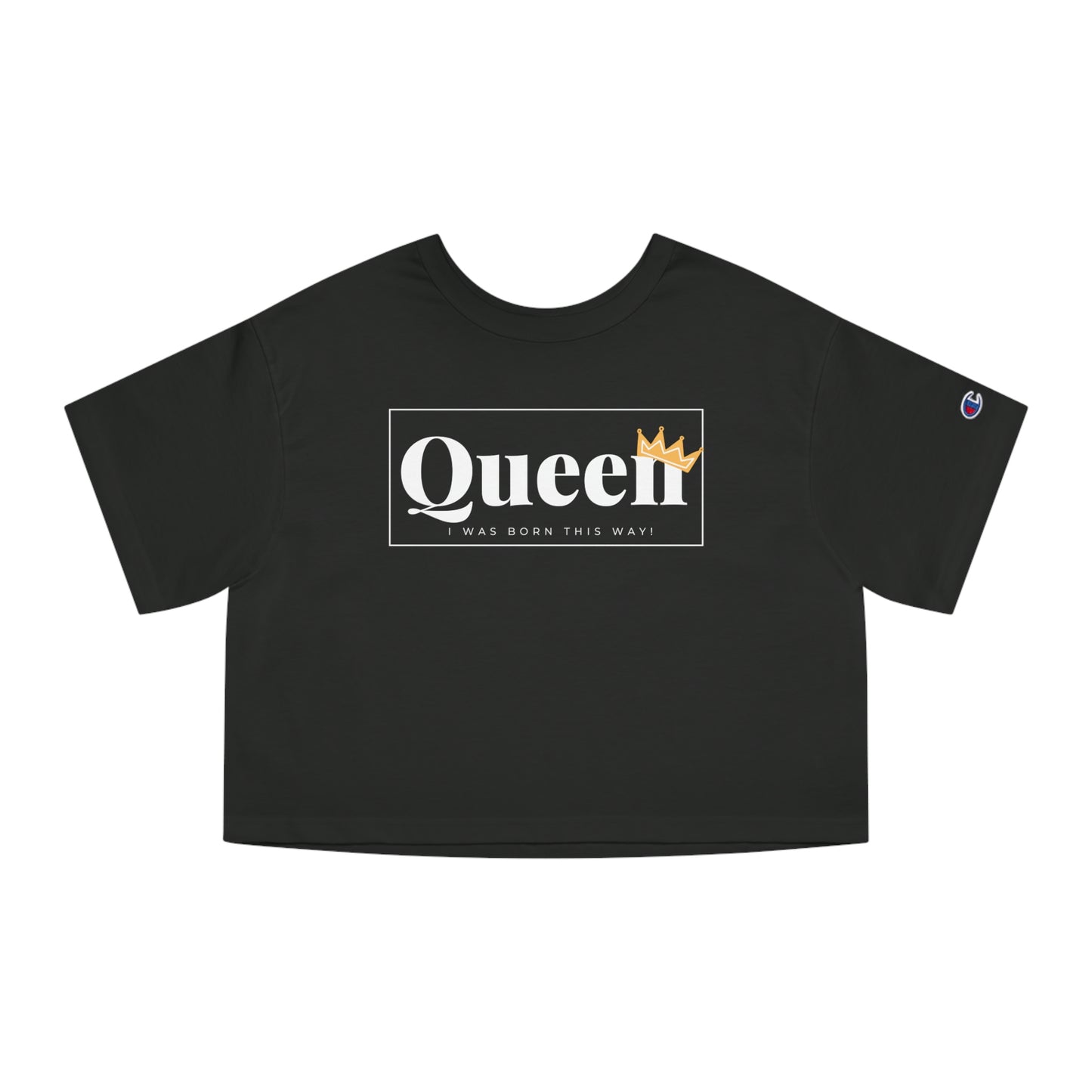 She Is Queen Champion Women's Heritage Cropped T-Shirt