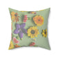 Peace of Mind Spun Polyester Square Pillow