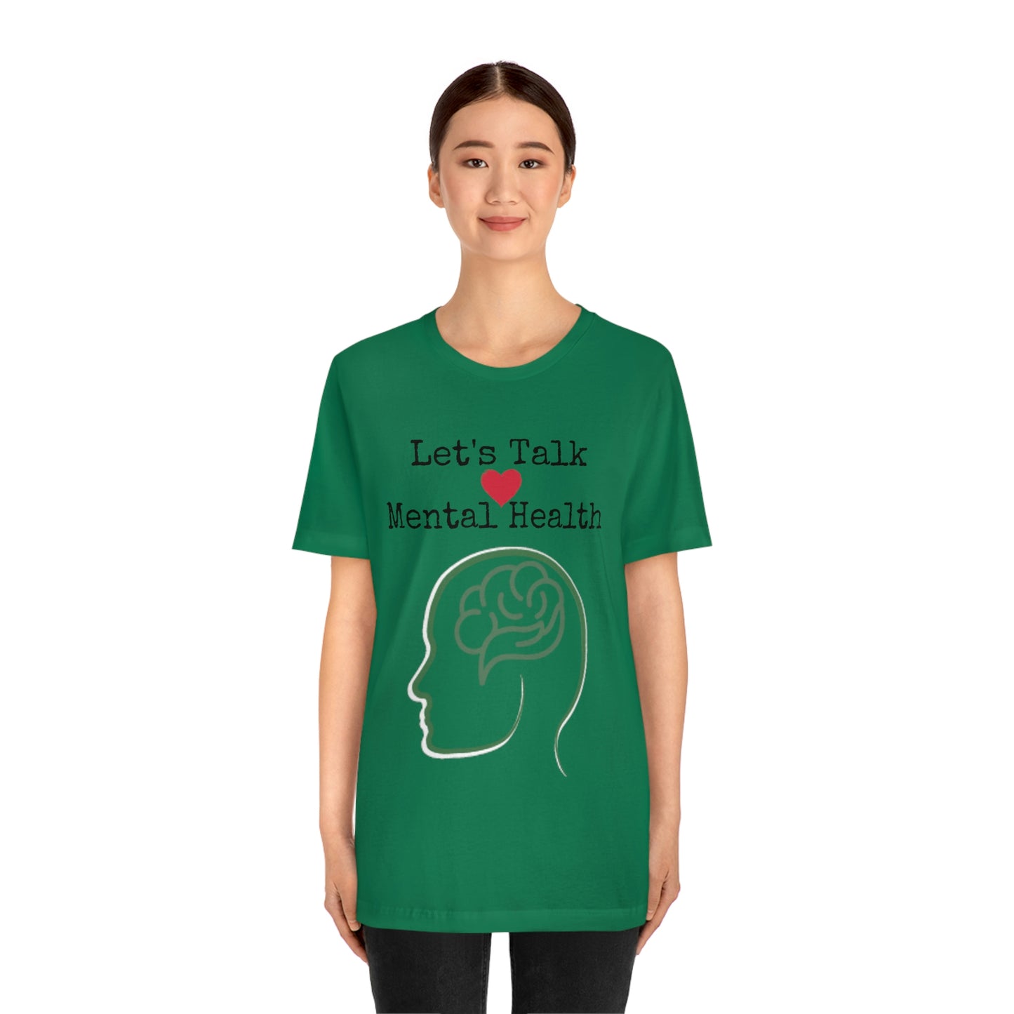 Let's Talk Mental Health Unisex Softstyle T-Shirt