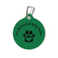 Mental Health Support Green Pet Tag