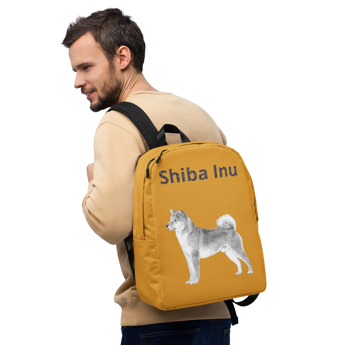 Shiba Inu Minimalist Backpack | BKLA | Shoes & Accessories | shoes, hats, phone covers, tote bags, clutch bags