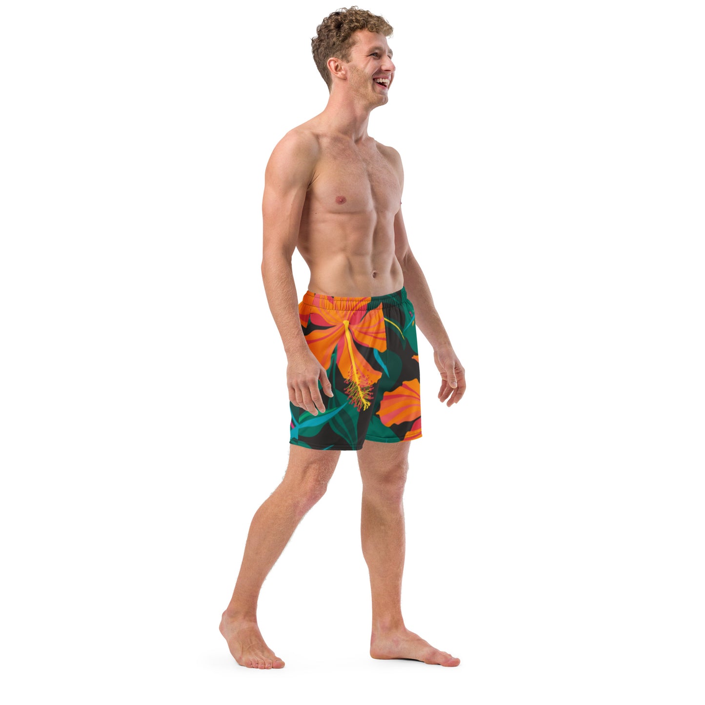 Sun Burst Men's swim trunks