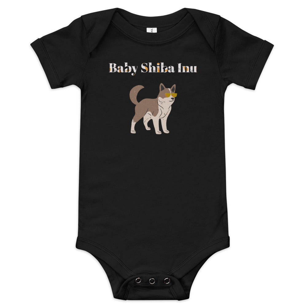 Shiba Inu Baby short sleeve one piece