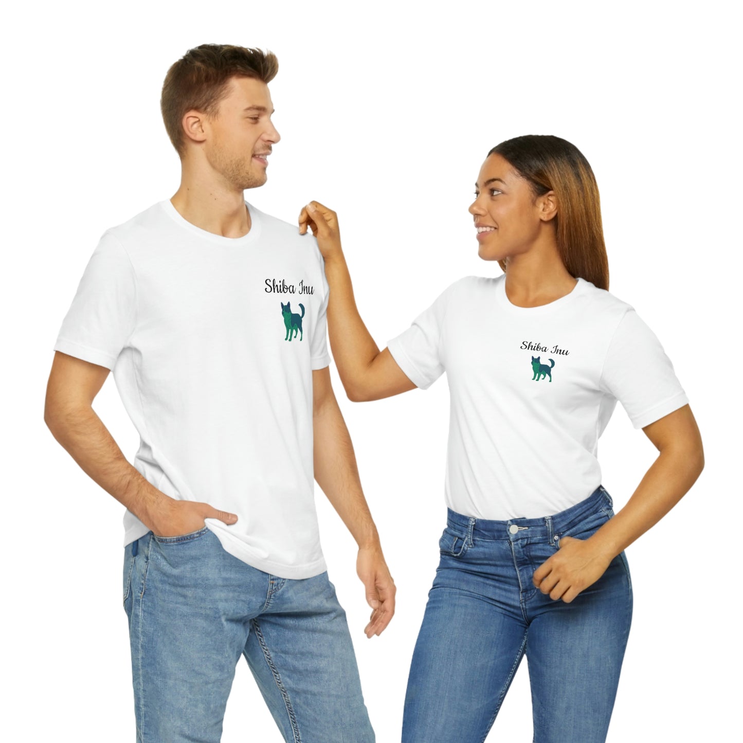 Shiba Inu Token Ultra Cotton White Unisex T-Shirt | BKLA | Shirts & Tops | Tshirt, crop top, tee, sleeve tee, tank top, cotton tee