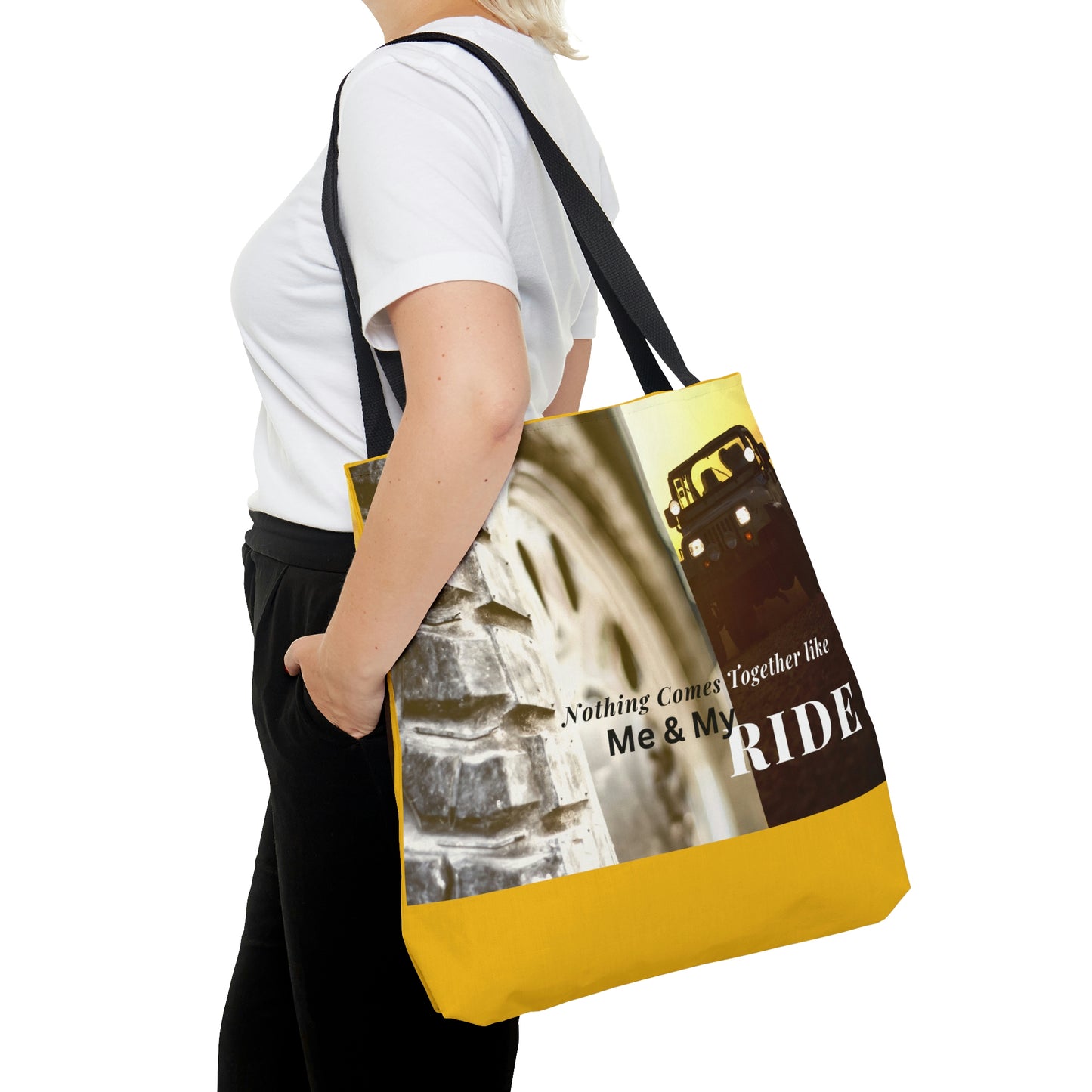 Me & My Ride AOP Tote Bag | BKLA | shoes & accessories | backpack, hat, phone cover, tote bags, clutch bags