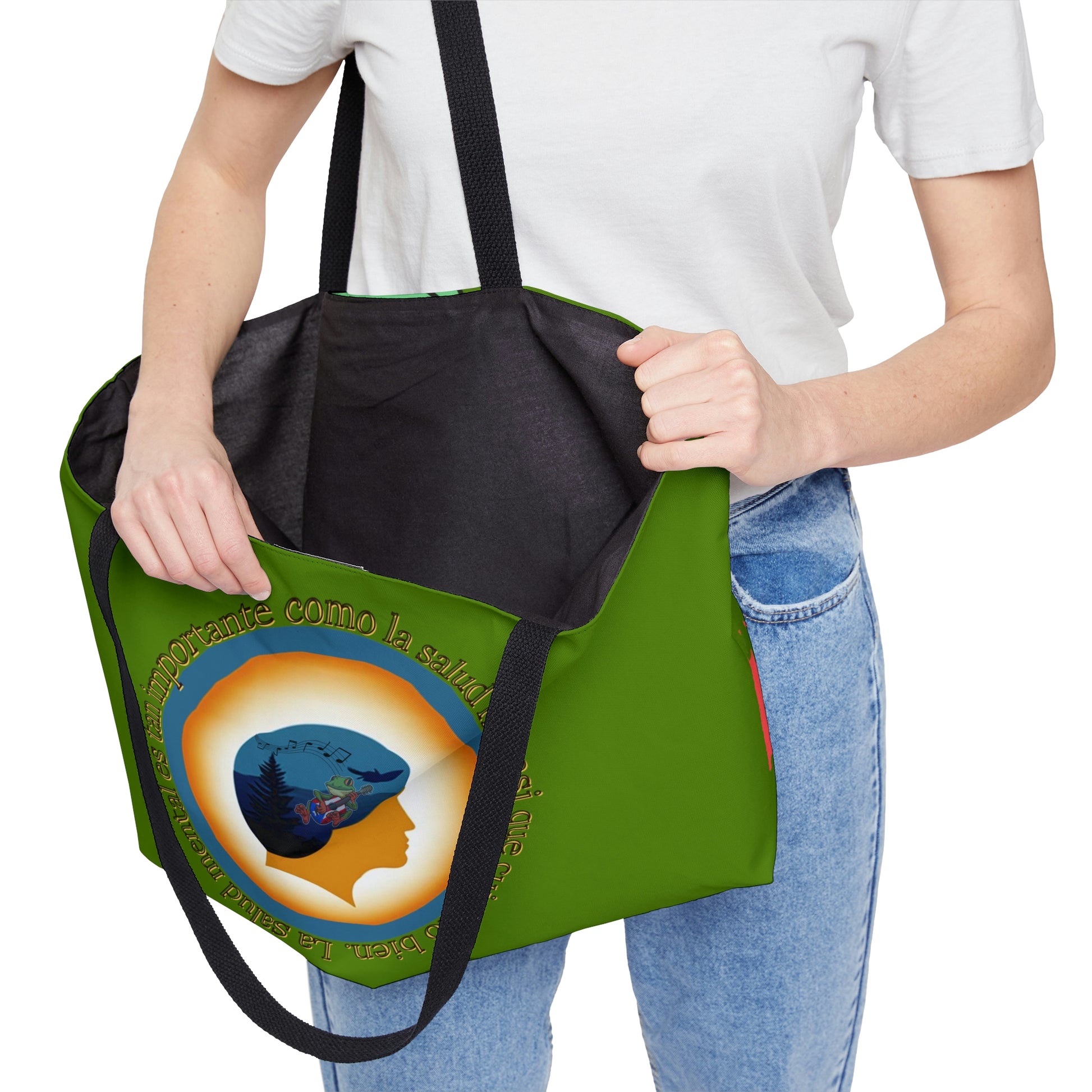 Mental Health Awareness Spanish Weekender Tote Bag | BKLA | Shoes & Accessories | shoes, hats, phone covers, tote bags, clutch bags