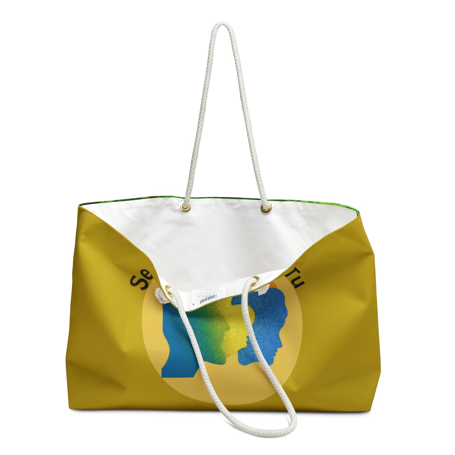 Be Your True Self (Spanish) Weekender Tote Bag | BKLA | Shoes & Accessories | shoes, hats, phone covers, tote bags, clutch bags